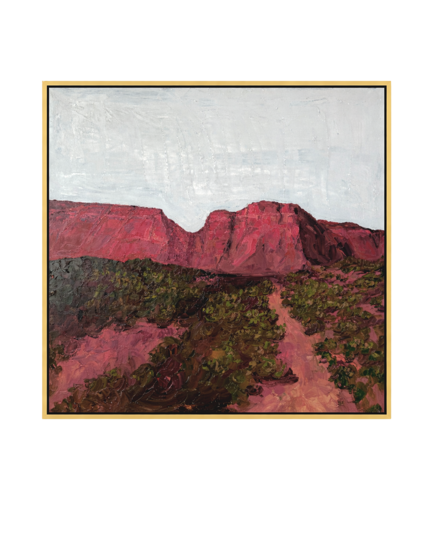 'Pink Rift' Oil Painting