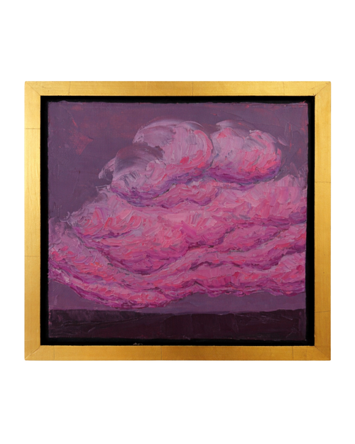 Load image 1 in gallery view. Violet Horizon Oil Painting