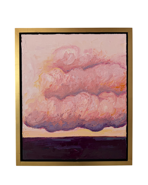 Load image 1 in gallery view. 'Blush Horizon' Oil Painting