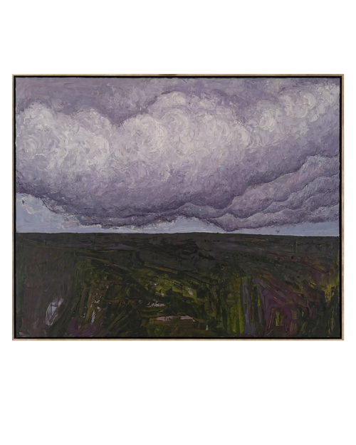 Load image 1 in gallery view. 'Restless Sky' Oil Painting
